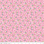 Ткань хлопок пэчворк розовый, мелкий цветочек, Riley Blake (арт. C7504-PINK)