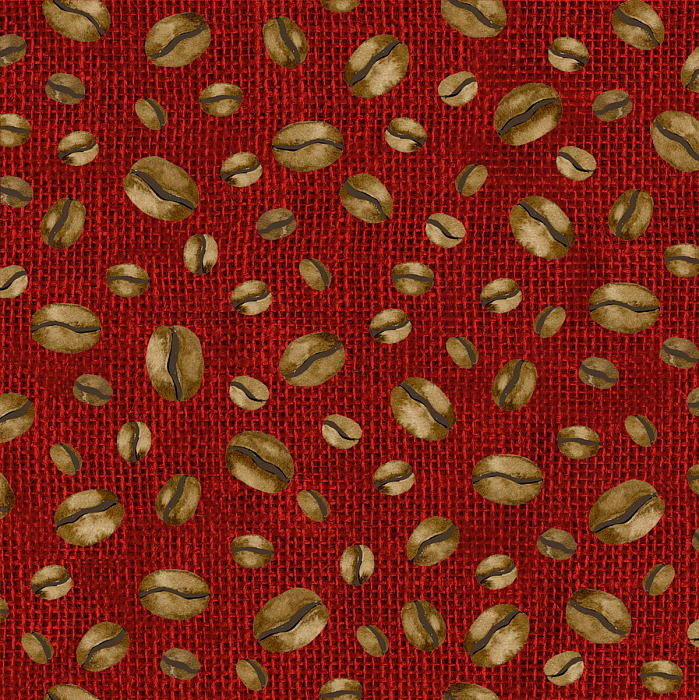 Ткань хлопок пэчворк красный, еда и напитки, Henry Glass (арт. 212533)