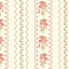 Ткань фланель пэчворк желтый розовый, полоски цветы бордюры, Henry Glass (арт. 249494)