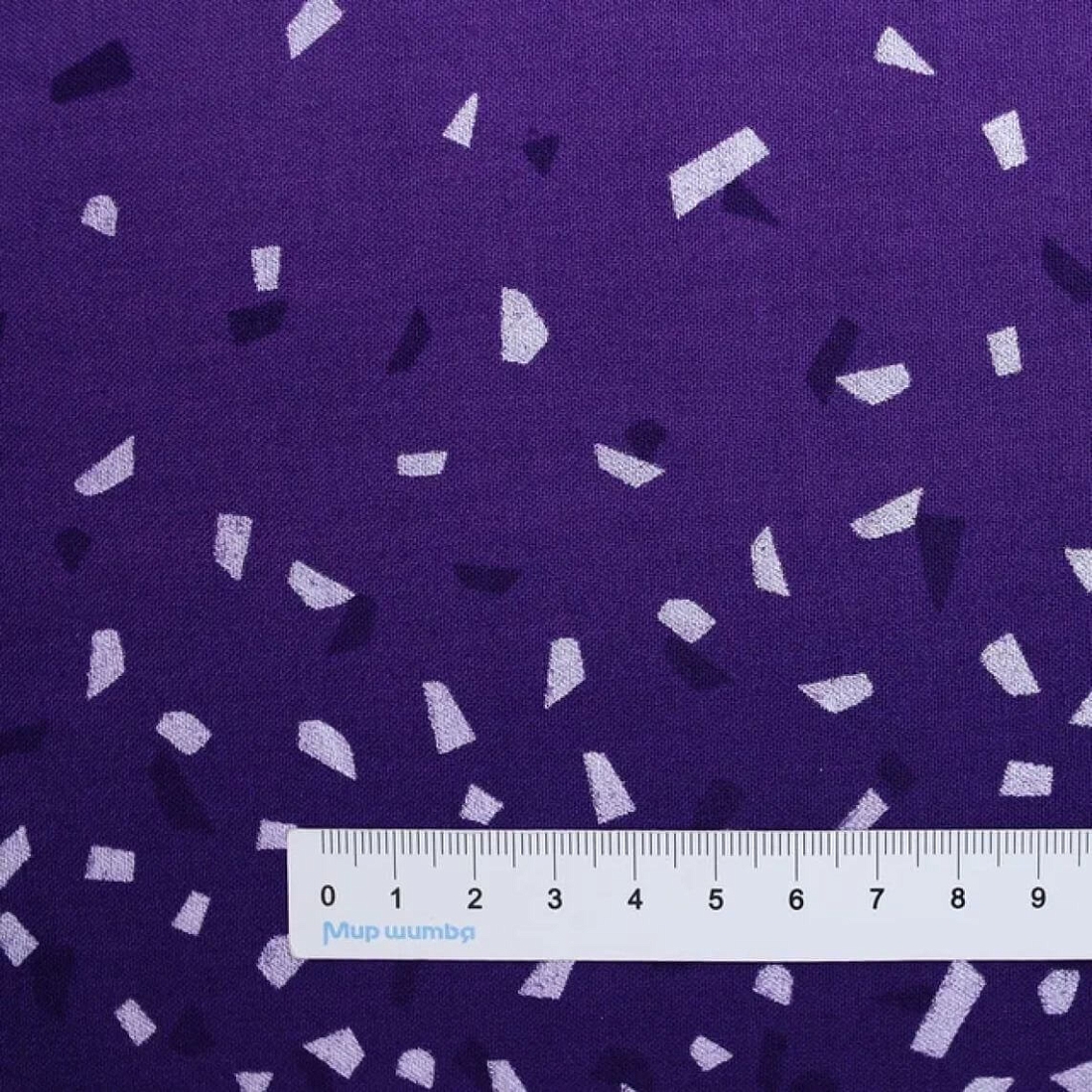Ткань хлопок для пэчворка для одежды фиолетовый, фактура, Studio E (арт. 5086-57P)