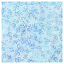 Ткань хлопок пэчворк голубой, батик флора, Robert Kaufman (арт. )