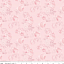 Ткань хлопок пэчворк розовый, цветы розы, Riley Blake (арт. C10412-BLUSH)