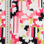Ткань хлопок пэчворк разноцветные, цветы необычные, ALFA (арт. 213299)