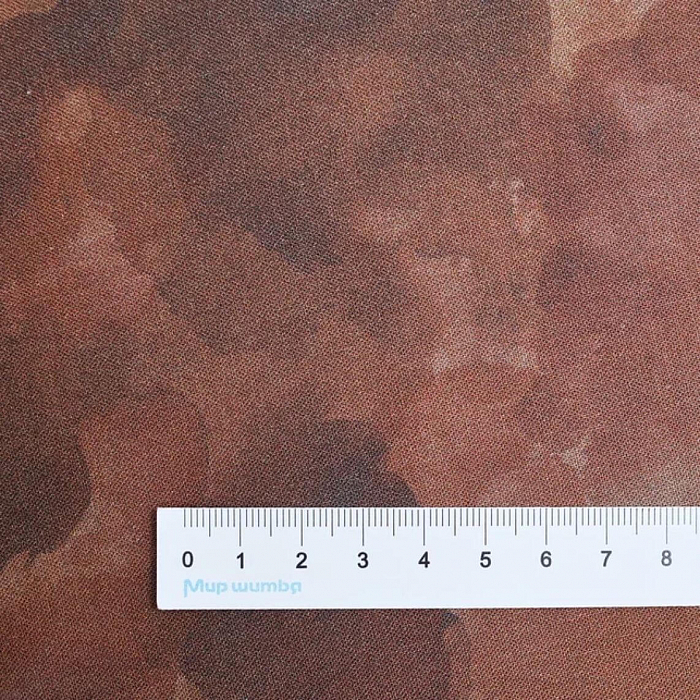 Ткань хлопок пэчворк коричневый, муар, P&B (арт. 5102 Z)