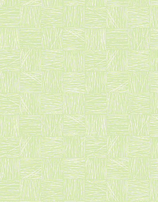 Ткань хлопок пэчворк зеленый, клетка геометрия, Benartex (арт. 219598)