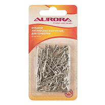 Булавки английские изогнутые Aurora AU-3840 38 мм