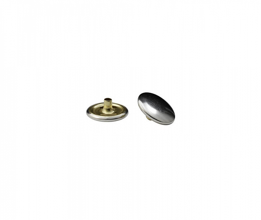 Кнопки пружина BIG металл 15 мм никель