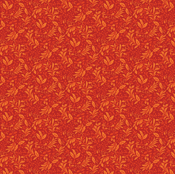 Ткань хлопок пэчворк оранжевый, фактура, Benartex (арт. 248758)