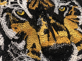 Дизайн для вышивки «Тигр»