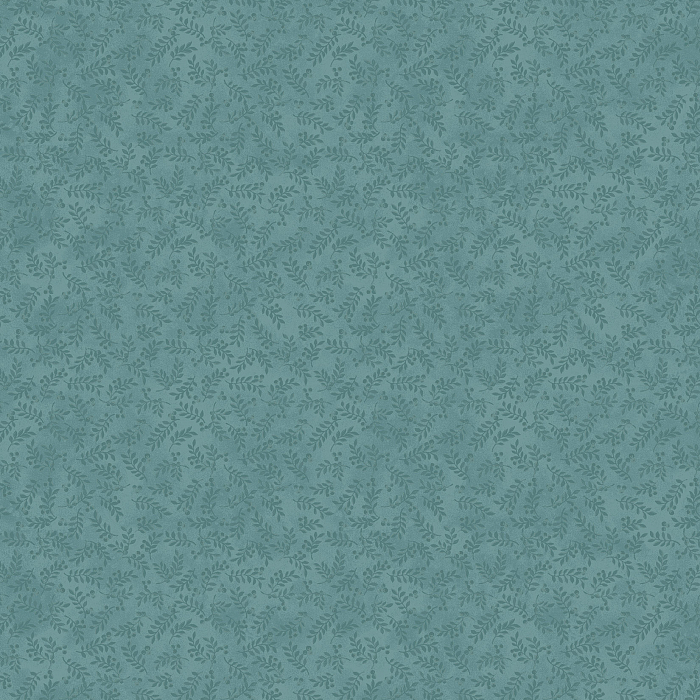 Ткань хлопок пэчворк бирюзовый, фактура, Benartex (арт. 253324)