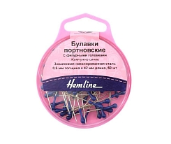 Булавки портновские Hemline арт. 721 42 мм, 60 шт.