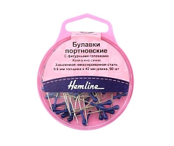 Булавки портновские Hemline арт. 721 42 мм, 60 шт.