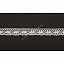 Кружево вязаное хлопковое Alfa AF-359-010 13 мм белый