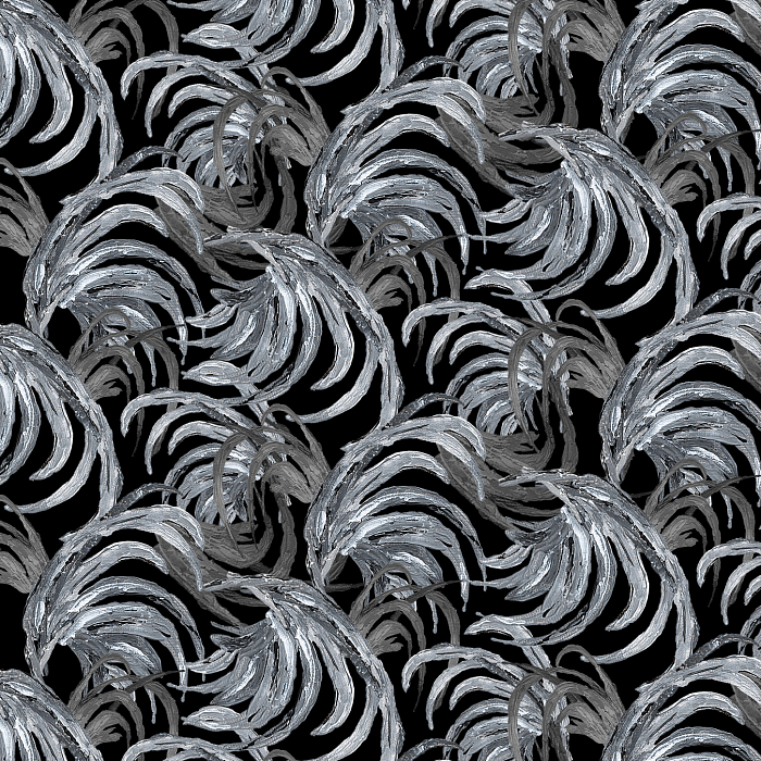Ткань хлопок пэчворк черный серый, фактура, Blank Quilting (арт. 249693)