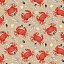 Ткань хлопок для пэчворка для одежды бежевый, морская тематика, Blank Quilting (арт. 9530-01)