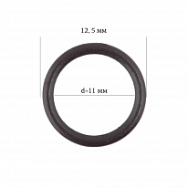 Кольцо для бюстгальтера Arta-F металл 11 мм коричневый