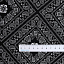 Ткань хлопок пэчворк черный, пейсли, Benartex (арт. 612798B)