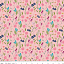 Ткань хлопок пэчворк розовый, цветы, Riley Blake (арт. C7991-PINK)