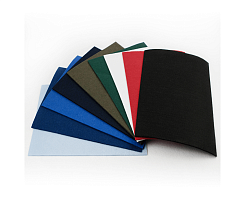 Шевронная ткань Aurora 300 г/м2 голубая 90 см