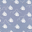 Ткань хлопок пэчворк синий, детская тематика морская тематика, Michael Miller (арт. MD7941-FOGX-D)