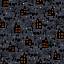 Ткань хлопок пэчворк серый черный оранжевый, хеллоуин, Studio E (арт. 5723-97)