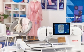 Презентация швейно-вышивальной машины Bernina 990