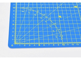 Коврик раскройный двусторонний Alfa AF-A4Blue 30 х 22 см 2 мм
