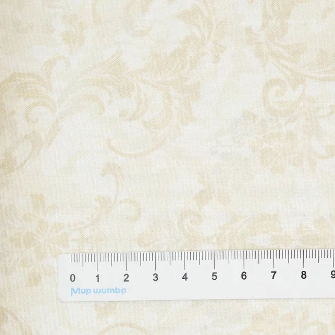 Ткань хлопок для пэчворка для одежды бежевый, дамаск, P&B (арт. 5042 E)