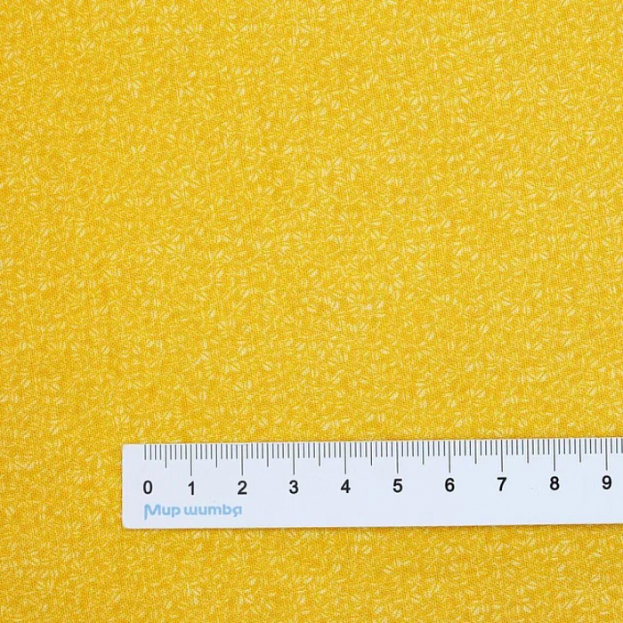 Ткань хлопок пэчворк желтый, флора, Stof (арт. 4511-125)
