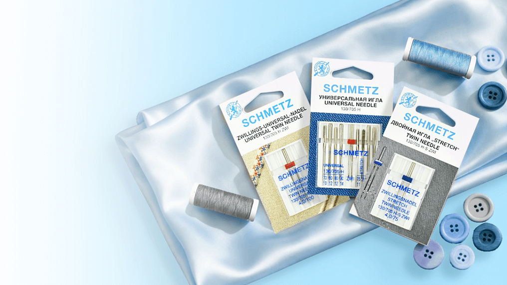1+1=3 на иглы Schmetz
