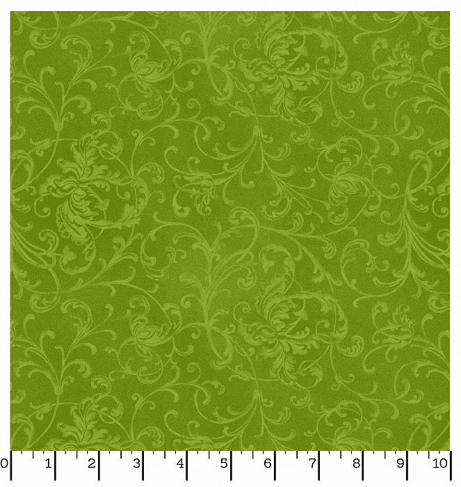 Ткань хлопок пэчворк травяной, новый год, Maywood Studio (арт. 244355)