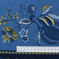 Ткань 100% хлопок [3208-77-navy]