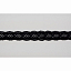 Кружево вязаное хлопковое Alfa AF-067-099 14 мм черный