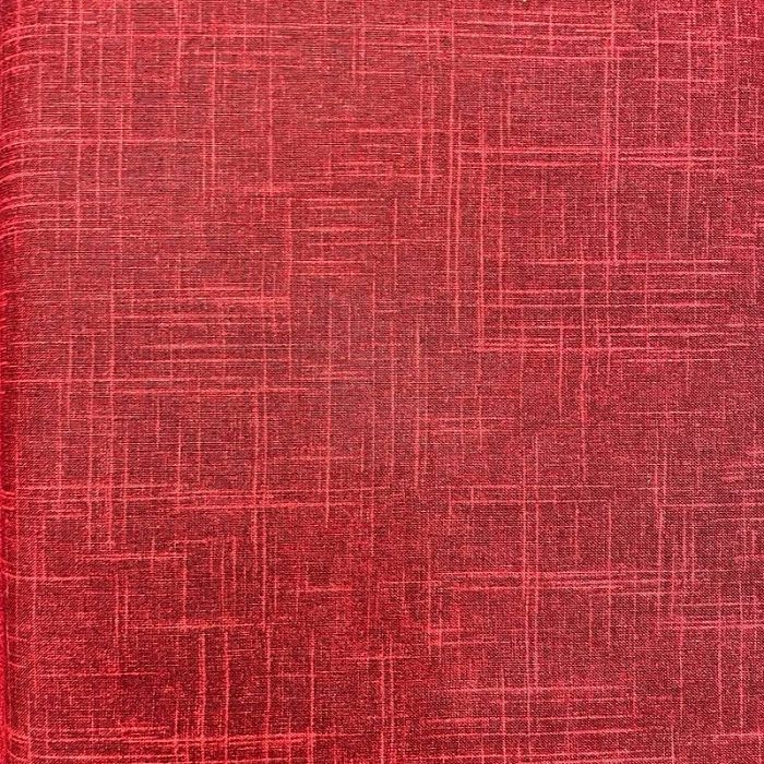 Ткань хлопок пэчворк красный, фактура, ALFA (арт. AL-12338)