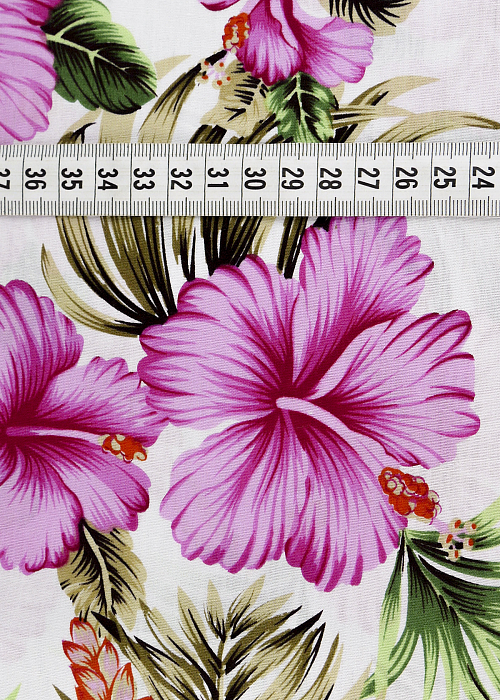 Ткань хлопок пэчворк бежевый, цветы, ALFA C (арт. AL-C1152)