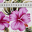 Ткань хлопок пэчворк бежевый, цветы, ALFA C (арт. AL-C1152)