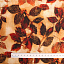 Ткань хлопок пэчворк коричневый, осень флора, FreeSpirit (арт. PWKA005.MAHOGANY)