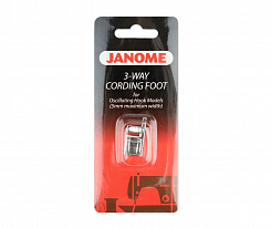 Лапка для вшивания 3 шнуров Janome 200126009