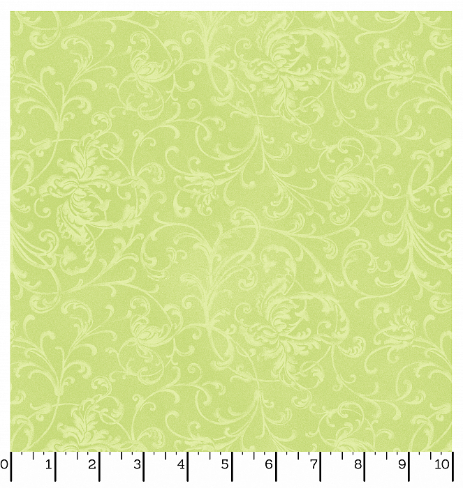 Ткань хлопок пэчворк зеленый, новый год, Maywood Studio (арт. 244354)