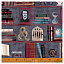 Ткань хлопок для пэчворка серый, муар, Windham Fabrics (арт. 52867-1)