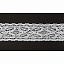 Кружево вязаное хлопковое Alfa AF-092-001 29 мм белый