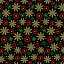 Ткань хлопок пэчворк черный, новый год, Benartex (арт. 245158)