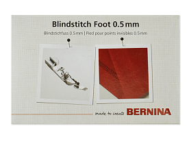 Лапка для оверлоков Bernina L 450, 460 для потайной строчки