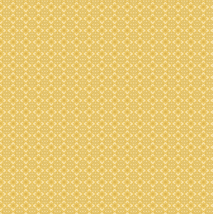 Ткань хлопок пэчворк желтый, мелкий цветочек, Benartex (арт. 253313)