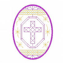 Дизайн для вышивки «Пасхальное яйцо. Орнамент 14»