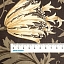 Ткань хлопок для пэчворка для одежды коричневый, цветы, Moda (арт. 5416-11)