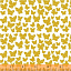 Ткань хлопок пэчворк желтый, птицы и бабочки, Windham Fabrics (арт. 42407-3)