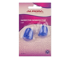 Наперсток Aurora AU-NP-2 силиконовый безразмерный 2 шт.