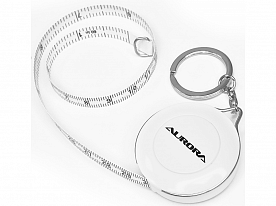 Сантиметр рулетка Aurora портновский 1,5 м (белый цвет)