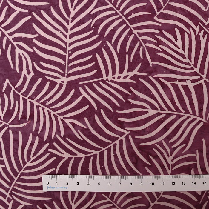Ткань хлопок пэчворк фиолетовый, батик, Moda (арт. 4357 11)